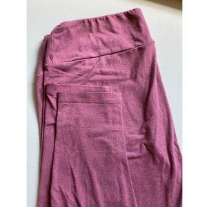 Lularoe T/C Leggings - heather mauve
